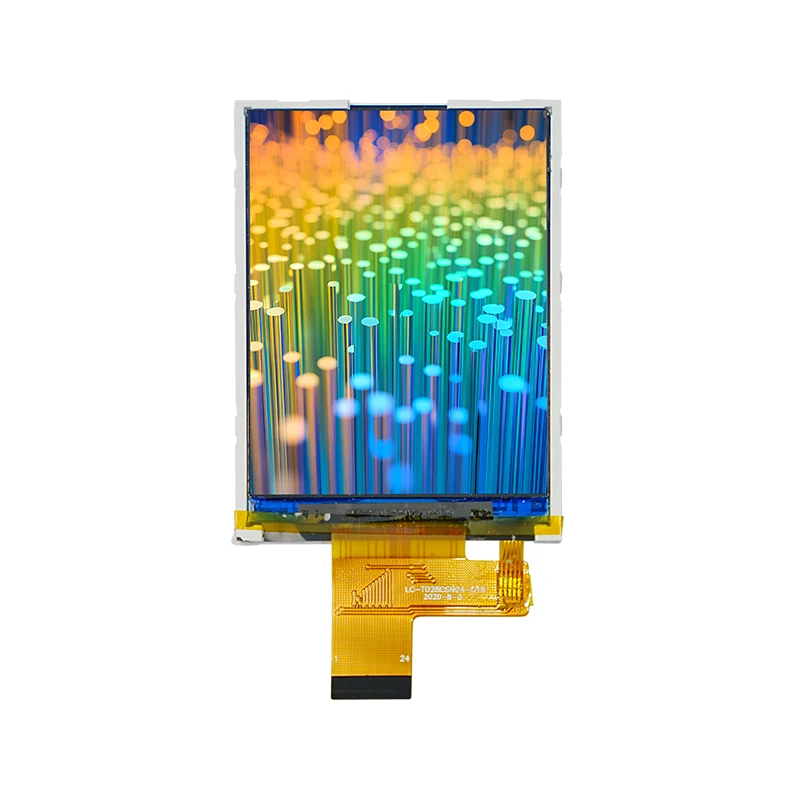 2.4 '' ပုံမှန်အားဖြင့်အဖြူရောင်သေးငယ်တဲ့ LCD Display Module
