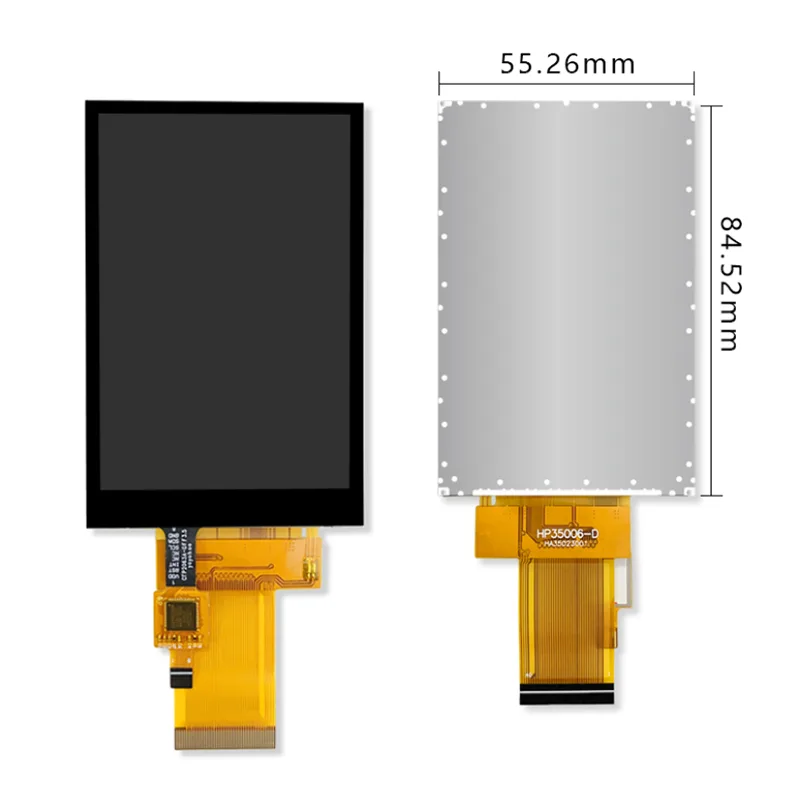 3.5 လက်မ RGB 320x480 IPS TFT TFT TOTTRESS မျက်နှာပြင် module