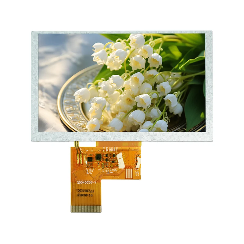 5.0 'ပုံမှန်အားဖြင့်အဖြူရောင်အရောင် TFT LCD display module